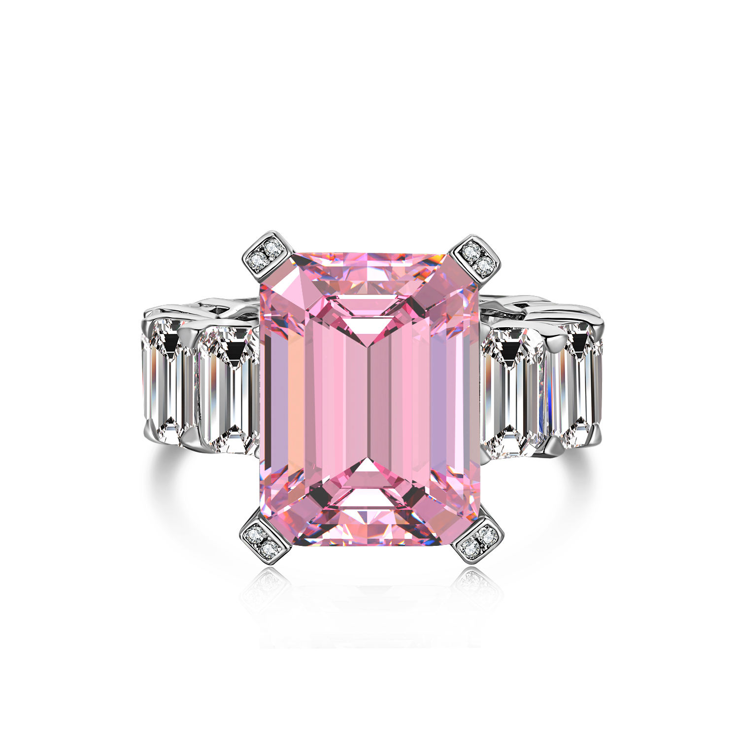 Barbie Cubic Zirconia Ring,925 Sterling Silver Women CZ Ring