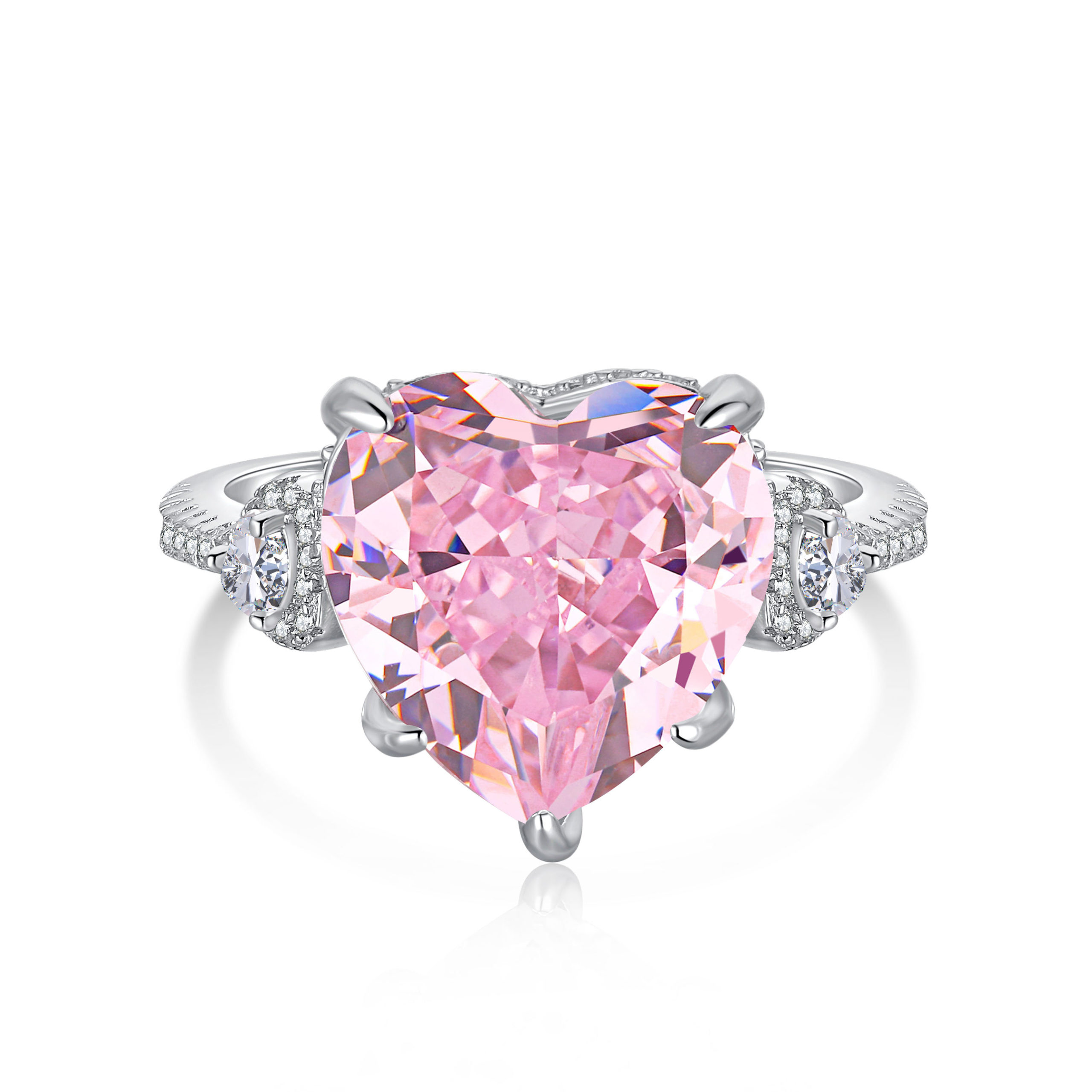 Barbie Cubic Zirconia Ring,925 Sterling Silver Women CZ Ring