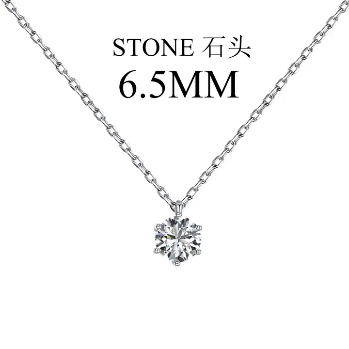 Cubic Zircon Necklaces,925 Sterling Silver